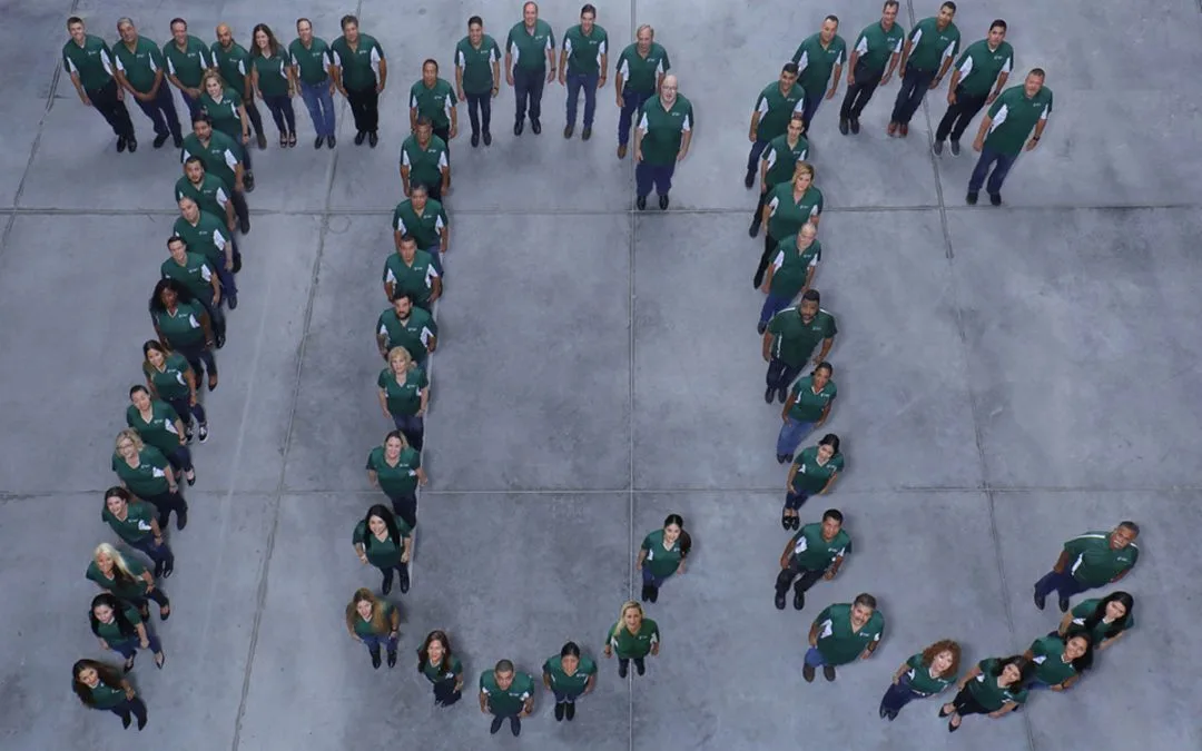 An Unusual Annual Group Photograph